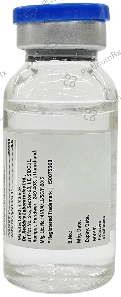 Nootropil 200mg Injection 15ml