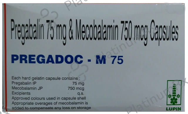 Pregadoc-M 75 Capsule