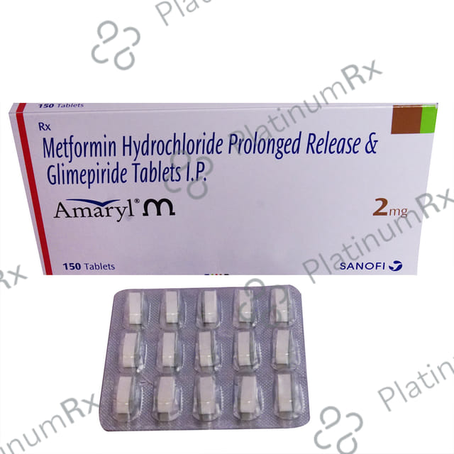 Amaryl M 2mg Tablet 15s