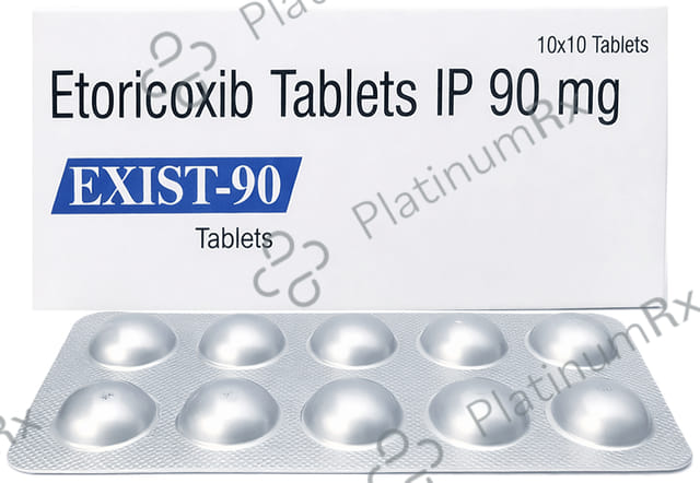 Exist 90mg Tablet 10s