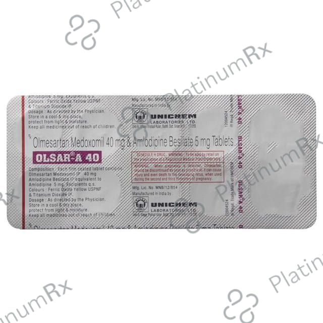 Olsar A 5/40mg Tablet 10s