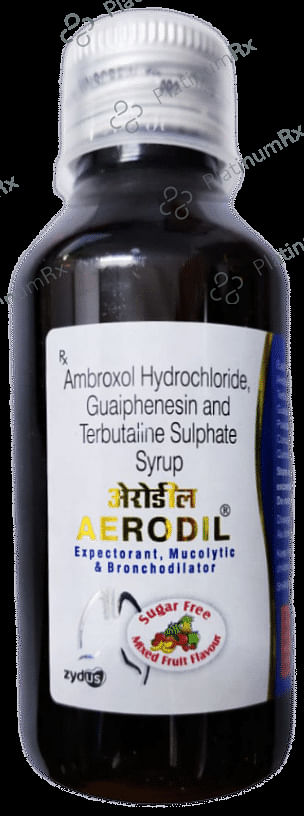Aerodil Expectorant Sugar Free Mixed Fruit 100ml