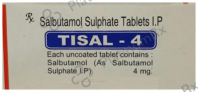 Tisal 4mg Tablet 10s