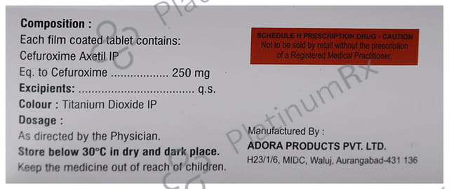 Zyfuro 250mg Tablet 10s