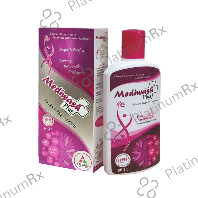 Mediwash Plus Feminine Hygiene Wash Vaginal Wash 100ml