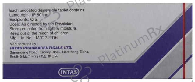 Lamez 50mg Tablet DT 10s