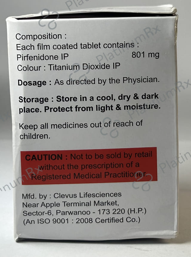 Pirfib 801mg Tablet 10s
