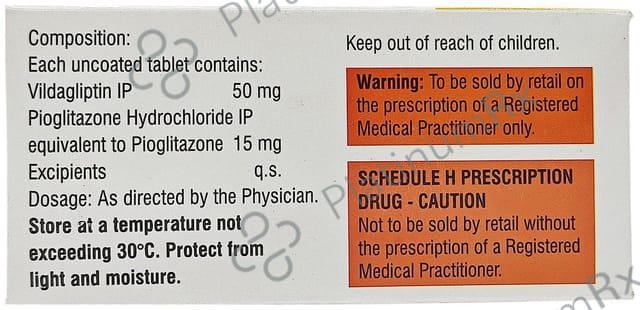 Vylda P 15/50mg Tablet 10s