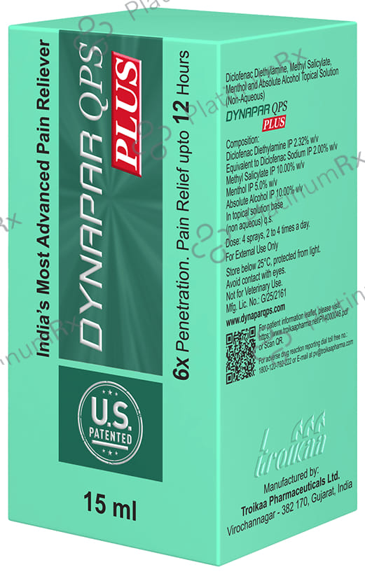 Dynapar QPS Plus Topical Solution 15ml