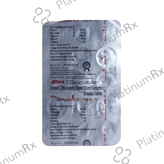 Immune CZ Chewable Tablet