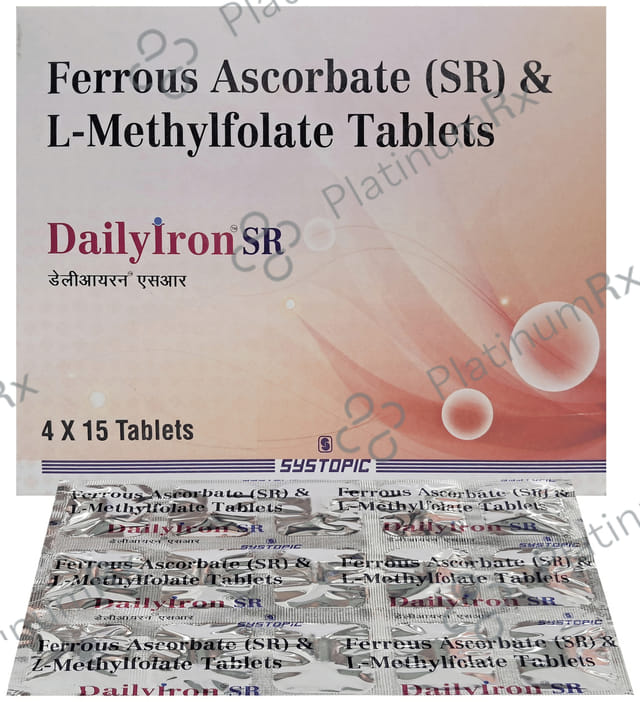 Daily Iron SR 100/0.5mg Tablet 15s