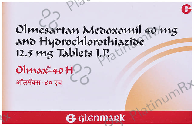 Olmax 40/12.5mg H Tablet 15s