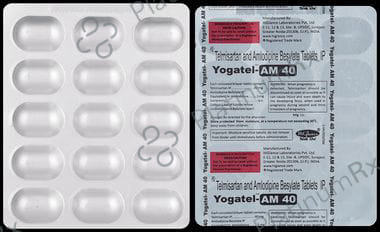 Yogatel-AM 40mg/5mg Tablet