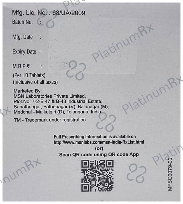 Linanext M ER 2.5/1000mg Tablet 10s