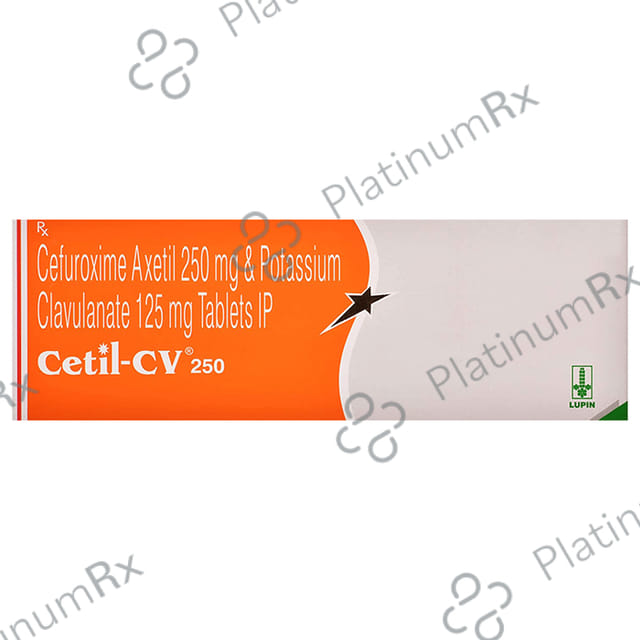 Cetil CV 250/125mg Tablet 10s