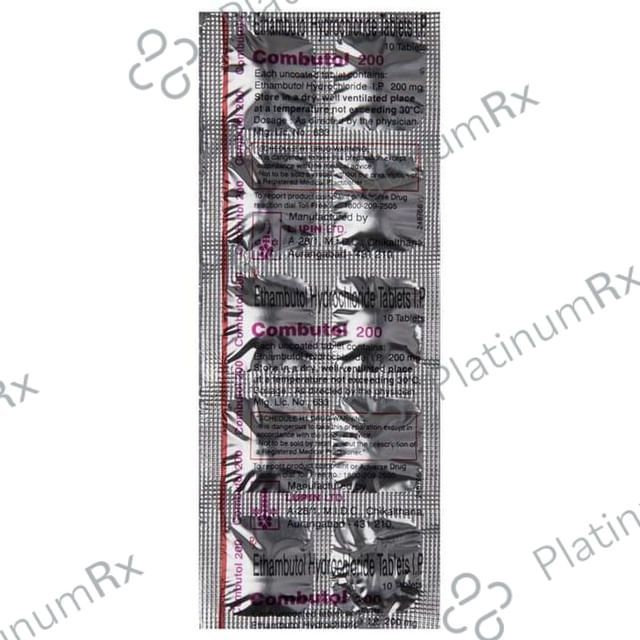 Combutol 200 Tablet