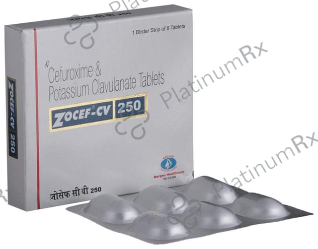 Zocef CV 250/125mg Tablet 6s