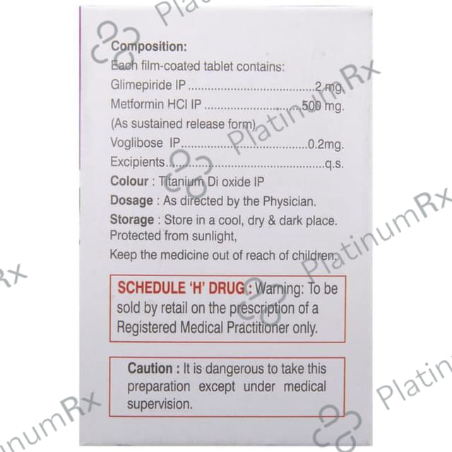 Glorimet VG2 Tablet SR