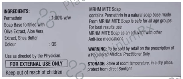 Mite 1% Soap 75gm