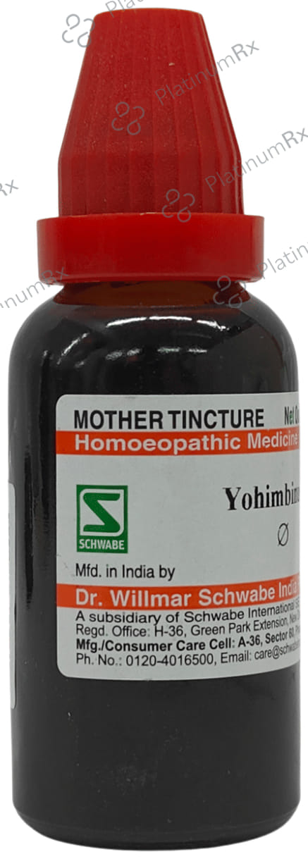 Dr Willmar Schwabe India Yohimbinum Mother Tincture Q