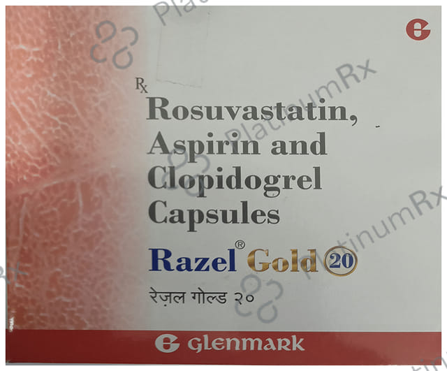 Razel Gold 20/75mg Capsule 15s