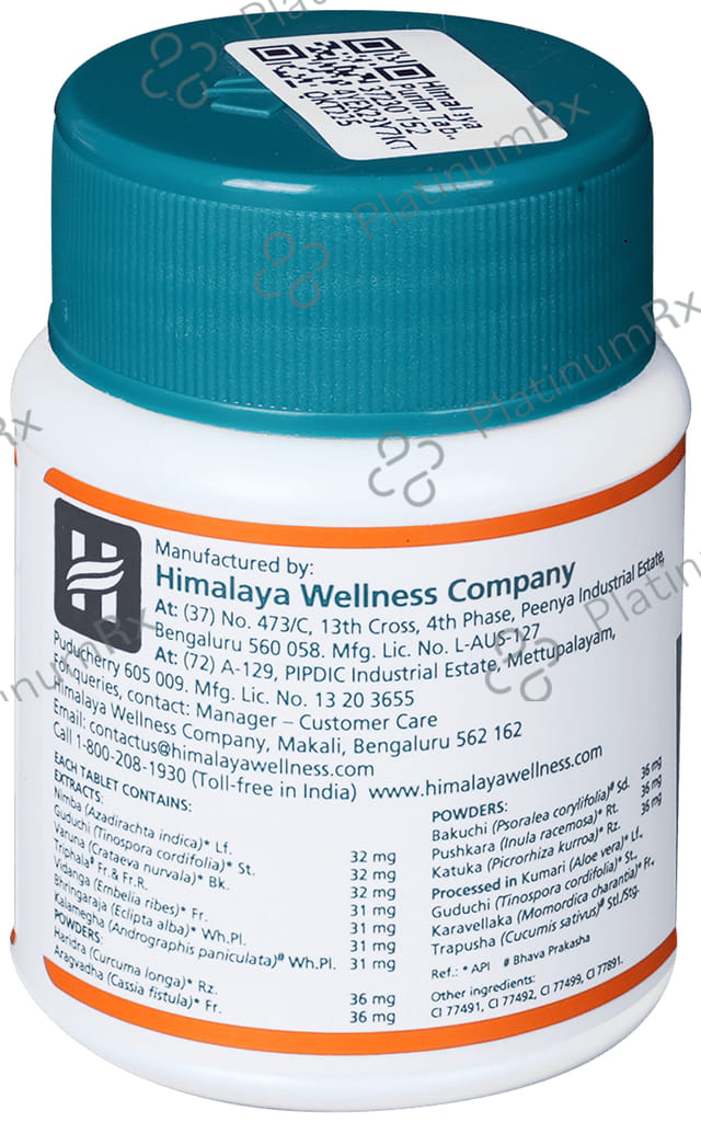 Himalaya Purim Tablet for Detoxification 60s