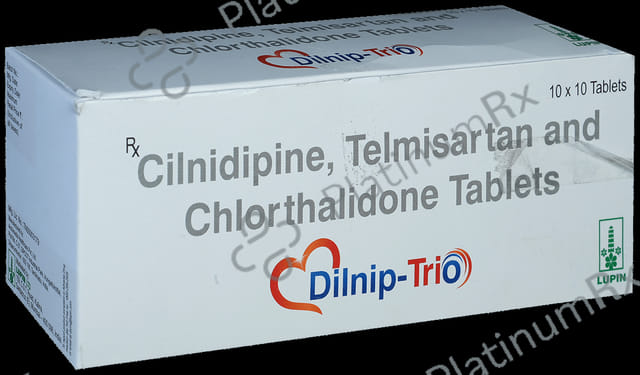 Dilnip Trio 12.5/10/40mg Tablet 10s