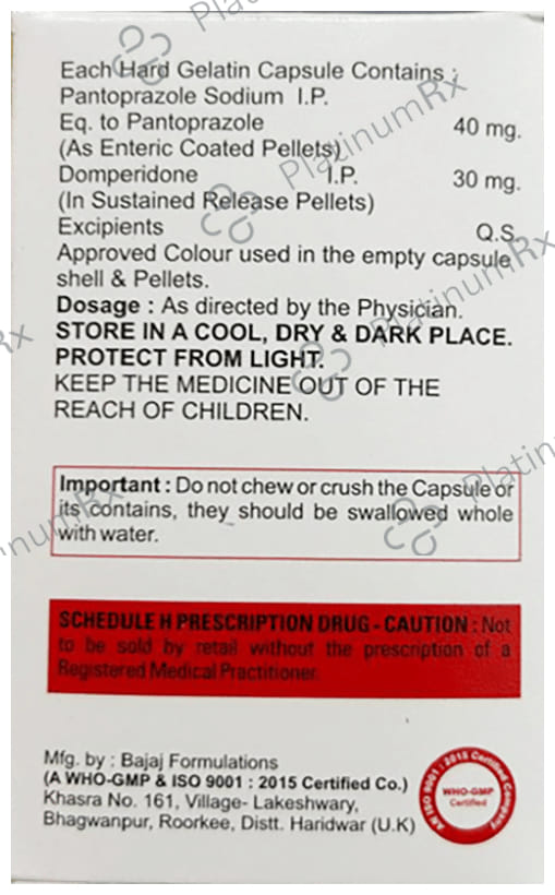 Gempan D 30mg/40mg Capsule