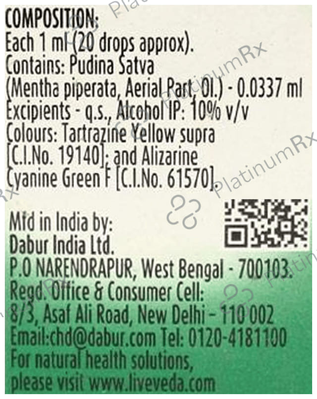 Dabur Pudin Hara Active Liquid 30ml