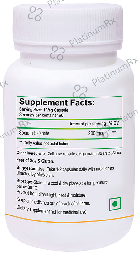 Biotrex Selenium 200mcg Veg Capsule