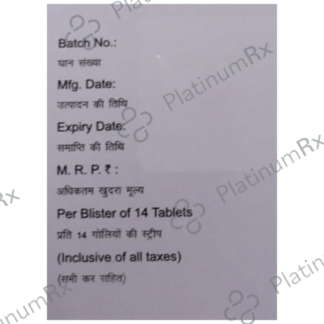 Ticasave Plus 90mg Tablet 10s