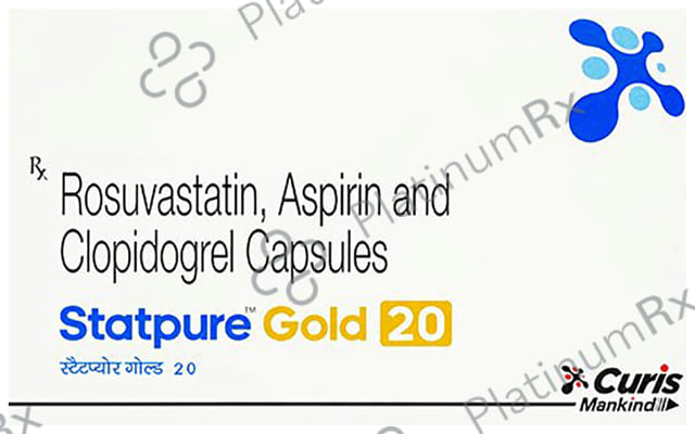 Statpure Gold 20/75/75mg Capsule 10s