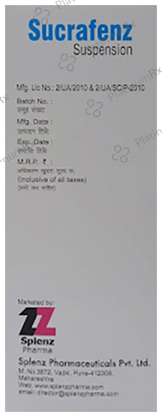 Sucrafenz Oral Suspension Sugar Free