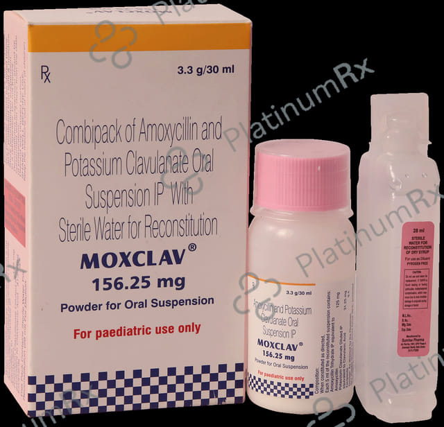 Moxclav 156.25mg Syrup