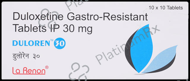 Duloren 30mg Tablet 10s