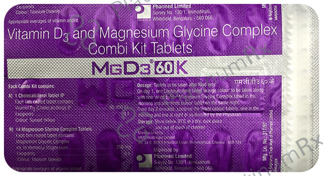 Mgd3 60000IU Tablet 1s