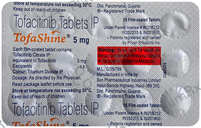 Tofashine 5mg Tablet 15s