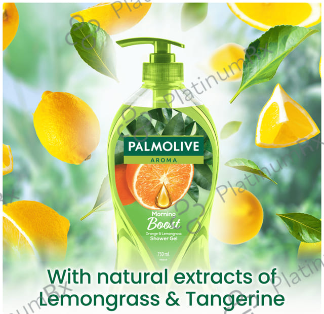 Palmolive Aroma Morning Tonic Bodywash Shower Gel 750 Body Wash