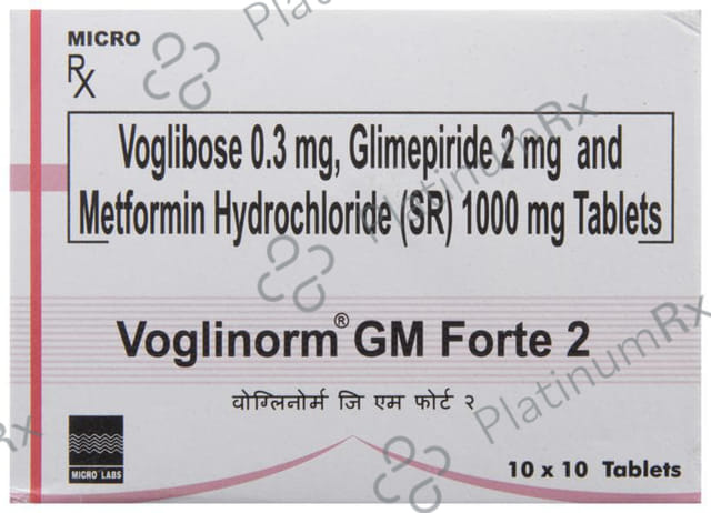 Voglinorm GM Forte 2 Tablet SR 10s