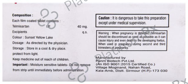 Telonyx 40mg Tablet 10s
