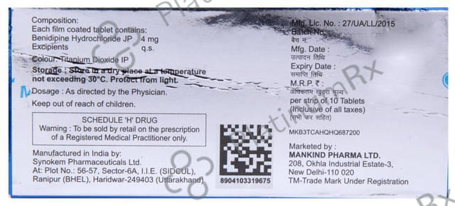 Bengreat 4mg Tablet 10s