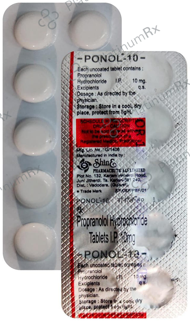 Ponol 10mg Tablet