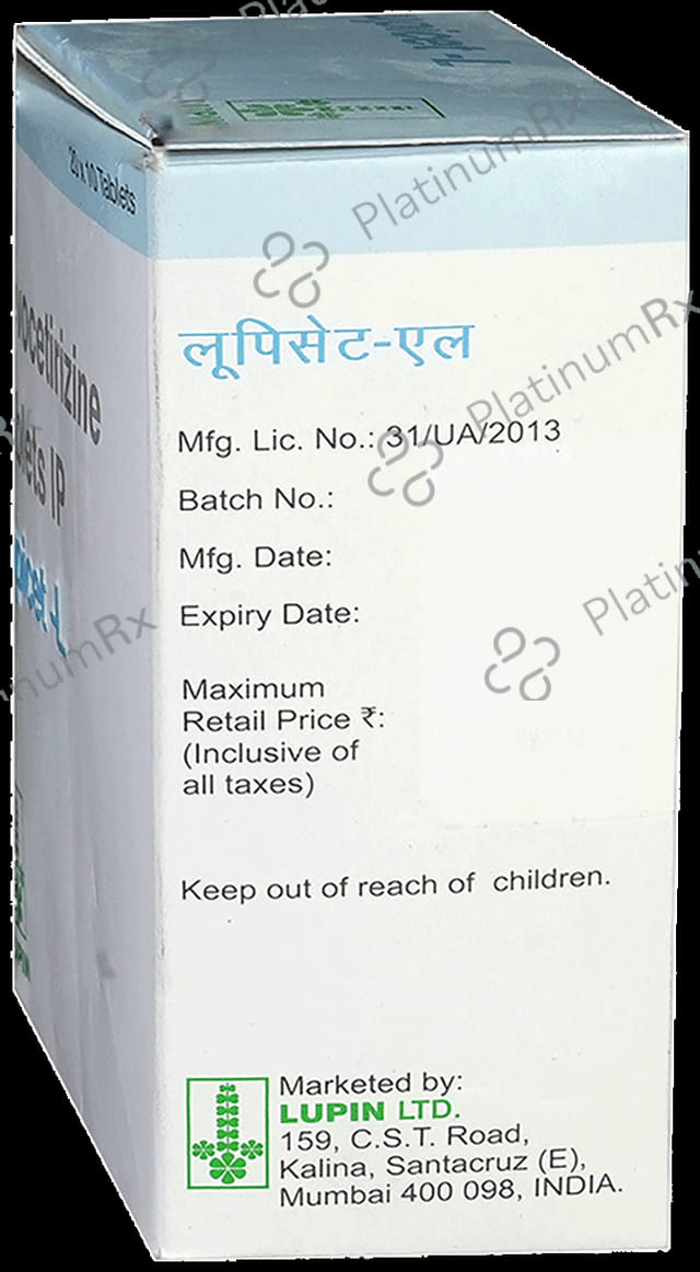 Lupicet L Tablet