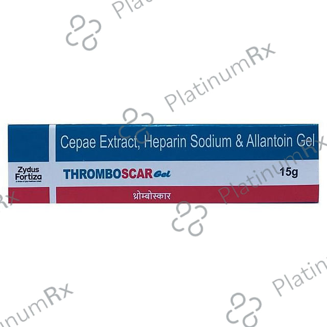 Thromboscar 0.1gm/0.01gm/50IU Gel 15gm