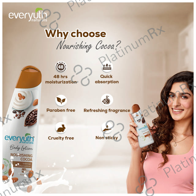 Everyuth Naturals Body Lotion Nourishing Cocoa 200 ml