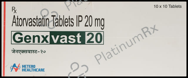 Genxvast 20mg Tablet 10s