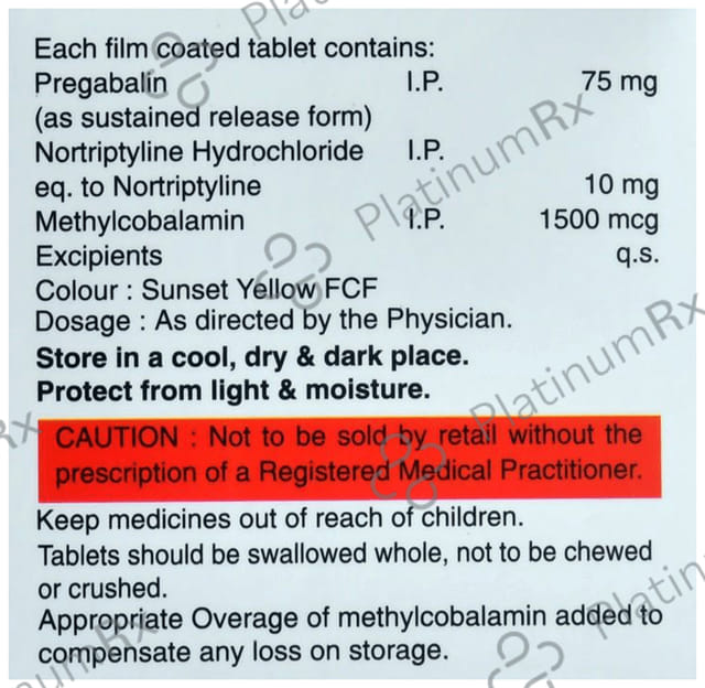 Pregaink NM Tablet SR 10s