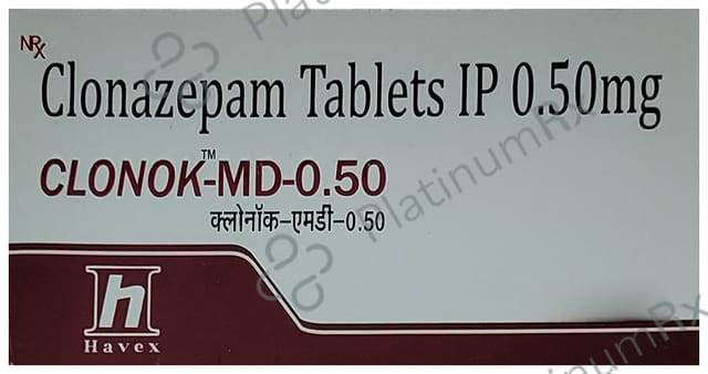 Clonok-MD 0.50 Tablet