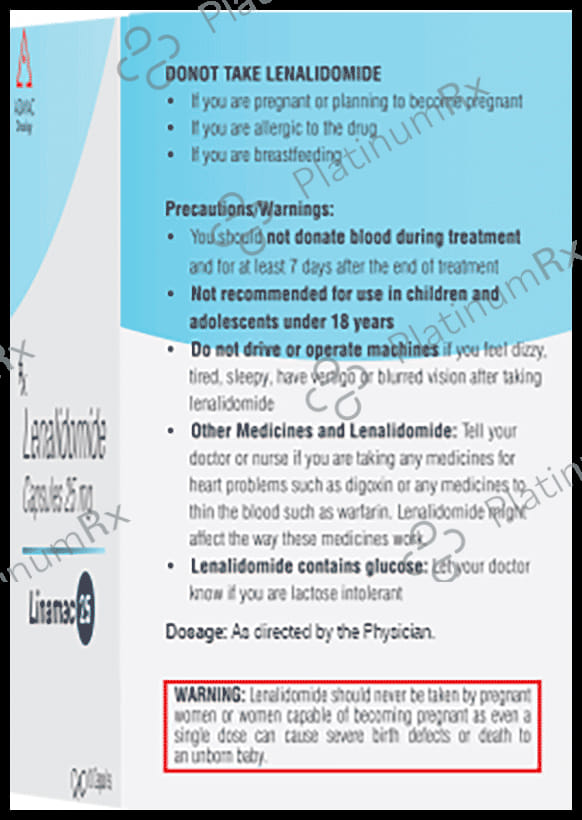 Lenabenz 25mg Capsule 21s
