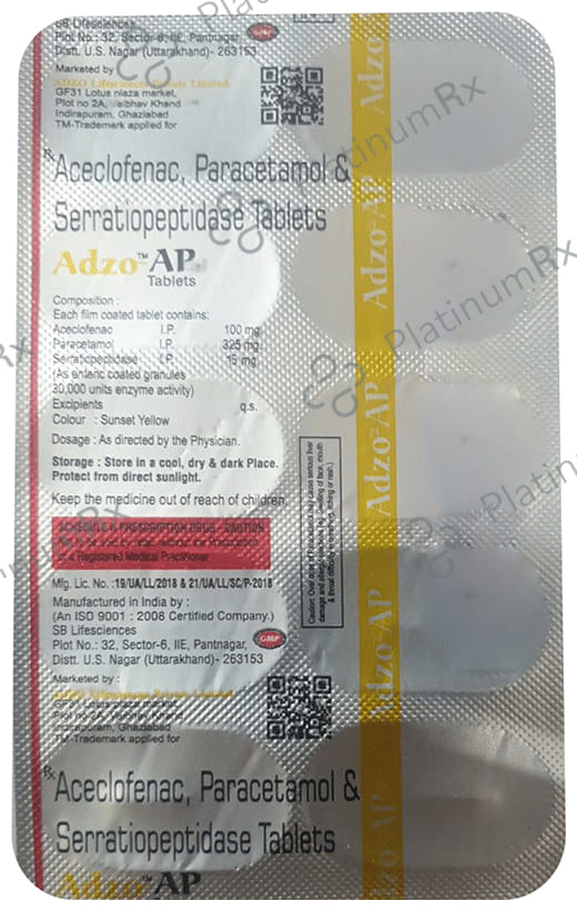 Adzo AP Tablet 10s